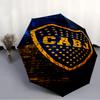 Printed Club Atlético Boca Juniors Printed Folding Umbrella,Outdoor,Leisure,And Travel Umbrella,Durable Umbrella Fabric,Birthday And Holiday Gift