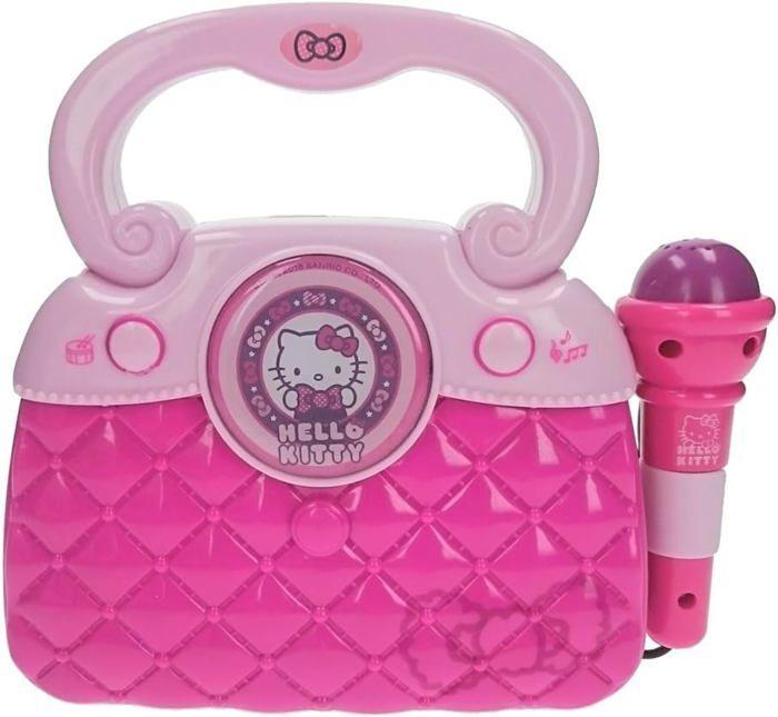 Jouet - Reig - Hello Kitty - Microphone Avec Haut-parleur - Sac À Main Rose - Pour Enfants À Partir De 3 Ans
