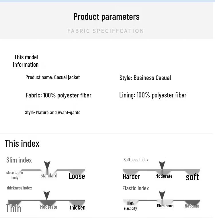 ROMON Men's Spring Autumn Business Casual Jacket