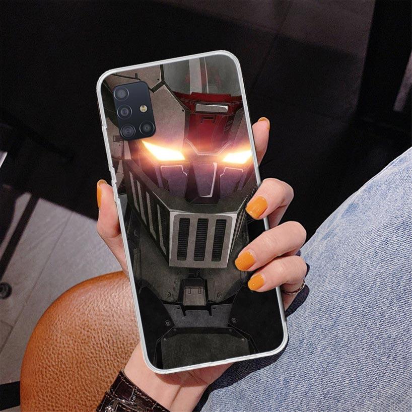 Manga Mazinger Z Anime Phone Case For Samsung Galaxy A52 A32 A22 A12 A51 A31 A50S A30S A20S A10S Note 20 Ultra 10 Plus S10 A72 A
