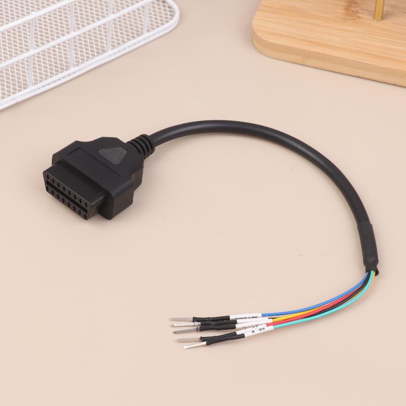 Diagnostický adaptér pro auto OBD2 Konektor OBD2 Propojovací rozhraní Prodlužovací kabel Nástroj Automatický prodlužovací kabel 16Pin CAN +- K-Line