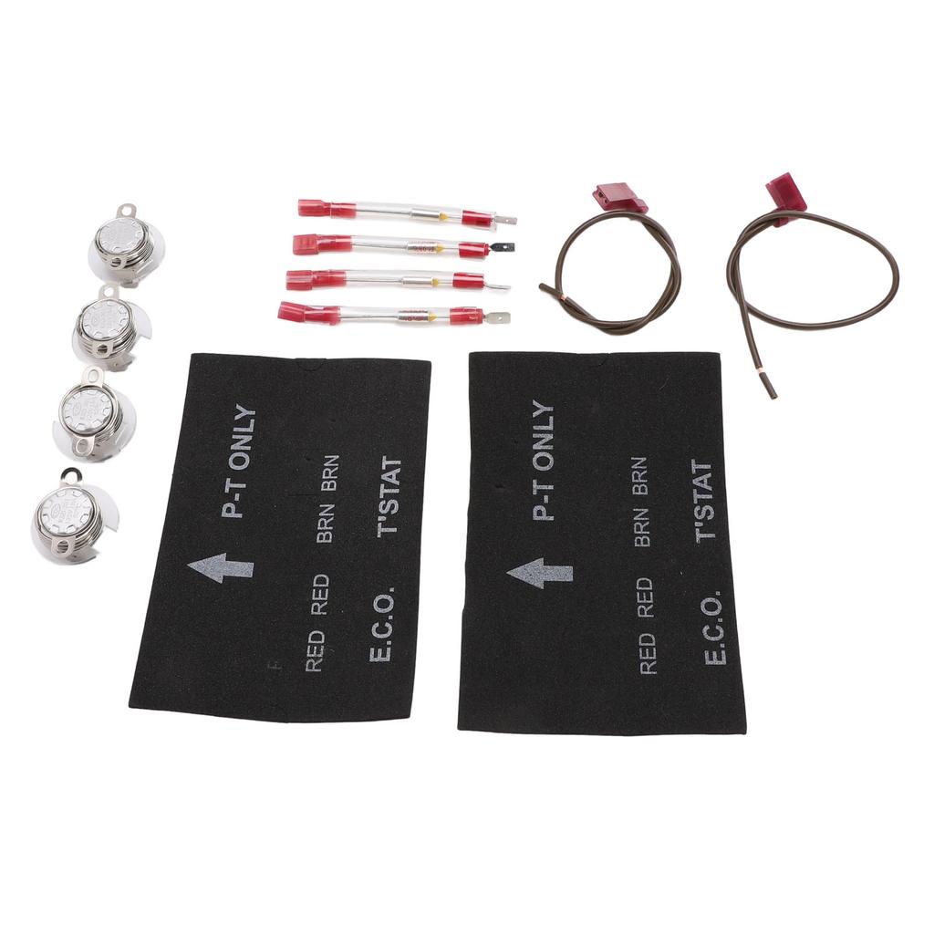 2 Sets RV Water Heater Thermal Cutoff with ECO Thermostat Assembly Kit Enhanced Safety Replacement for Atwood 91447