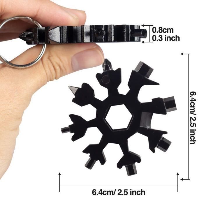 Multifunkční nástroj - Všemocný - 18 v 1 - Nerezová ocel - Přenosný - Odolný proti korozi