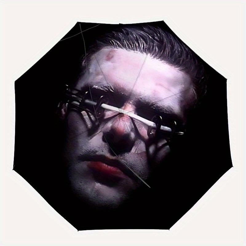 

1pc Rammstein Automatic Open/close, Portable Folding Umbrella for Women & Men,Compact Parasol,, Durable Frame yy250809209