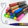 Multicolour Dual-Line Highlighter DIY Acrylic Paint Pens New Metallic Paint Markers  Glass Ceramic