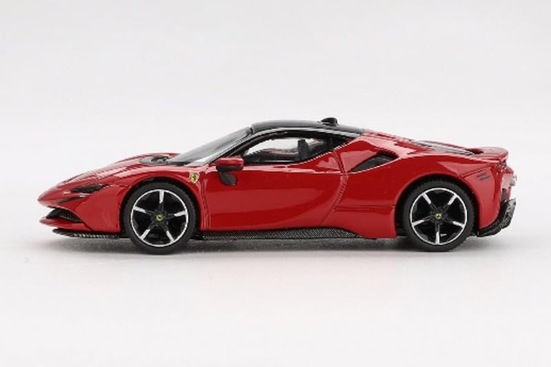 Sunrich BBR Scale Ferrari SF90 Rosso Corsa Finished Product BBRFER64030 1/64