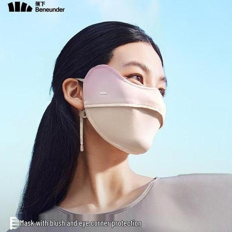 Beneunder Blusher Eye Protection Sun Mask