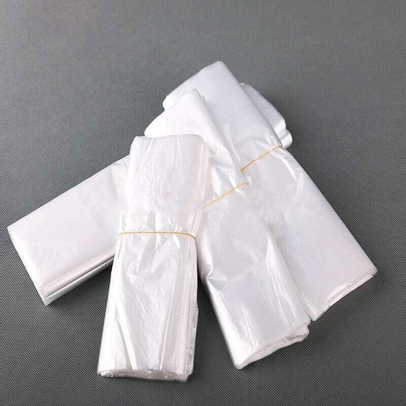 Thickened White T-Shirt Plastic Carry Bags