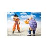 TAMASHII NATIONS S.H. Figuarts Dragon Ball Goku Earth Raised Saiyan 140mm Action Figure ABS PVC Painted Movable Figure