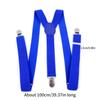 Clip-on Adult Y Shape Suspenders for Shirt Men Woman Suspender Support Elastic Adjustable Trousers Clothing Accessories