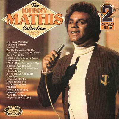 LP Record JOHNNY MATHIS  The Johnny Mathis Collection Vol. 2 PDA032 Hallmark Record UK Pop Used