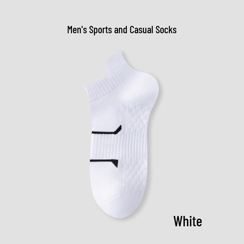 Atmungsaktive Baumwoll-Knöchelsocken für Herren - Hitzableitend, Abriebfest, Mesh-Sportsocken