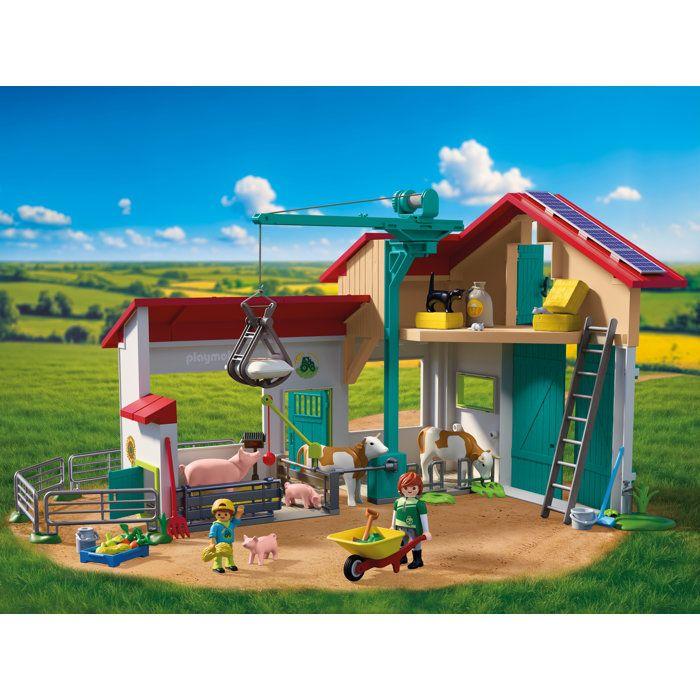 PLAYMOBIL Country 72160 Grande ferme et étable