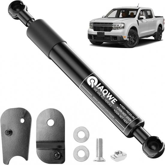 43205 Truck Tailgate Assist Shock Strut Fit For 2017-2024 Ford F-250 / F-350 / F-450 Super Duty, Truck Tail Gate Lift Assist Accessories Black