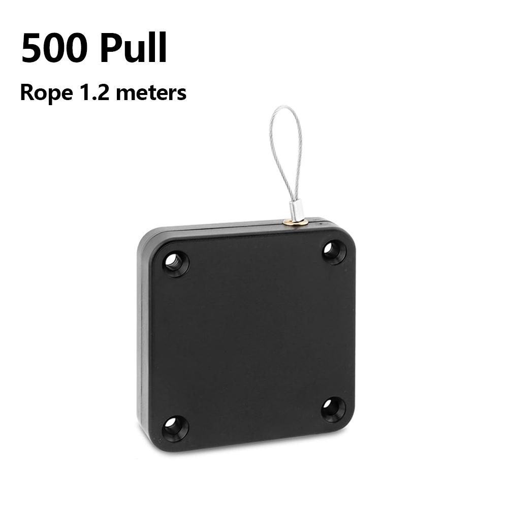 Automatic Sensor Door Closer Punch-Free Adjustable Surface Door Stopper Bracket for Home Improvement Automatically Closes Doors