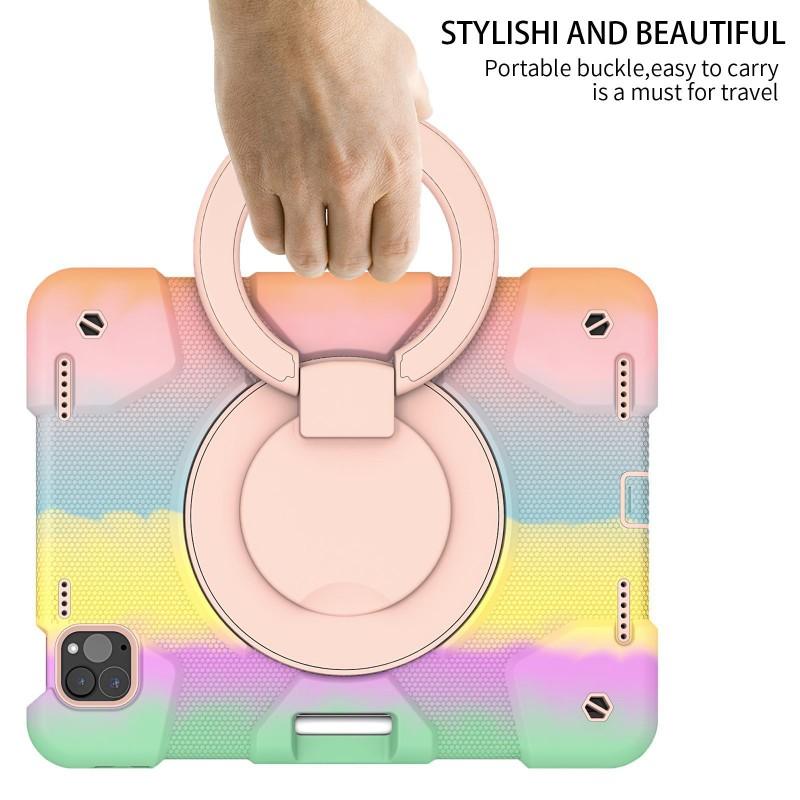 Shockproof Full Coverage IPad Air 6 7 Case With Stand Support Handle Strap 11 Inch Pro Tablet