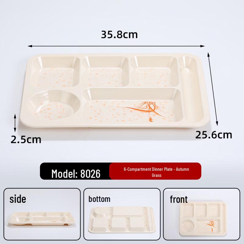 

Melamine Divided Lunch Tray