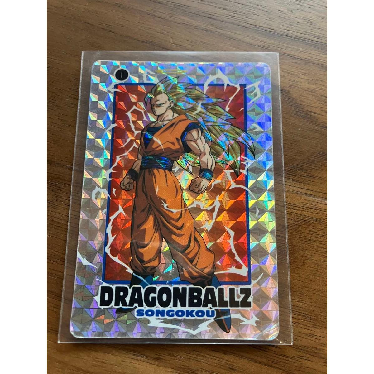 Used Dragon Ball Super Saiyan 3 Son Goku PP Card Amada No.1 At that time Amada