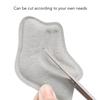 4 Pairs Shoe Filler Heel Grips Ergonomic Soft Cushioning Effect Reusable Toe Insert Heel Pads for Big Shoes