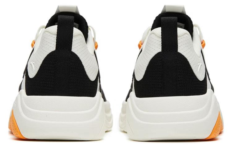 Men's Sneakers Anta Life Collection Thermal Slip Resistant Low top Skateboard Shoes Men's White Yellow