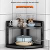 Adjustable Triangular Corner Kitchen Storage Rack