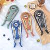 Can Opener Multi Functional Four In One Beverage Bottle Opener Cap Twister Four Position Can Opener Anti Slip Cap Twister