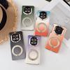 Applicable To Huawei MateX1 Mobile Phone Case Plain Leather Double Central Axis Magnetic Suction Rotating Bracket X1 Collector's Edition Lens