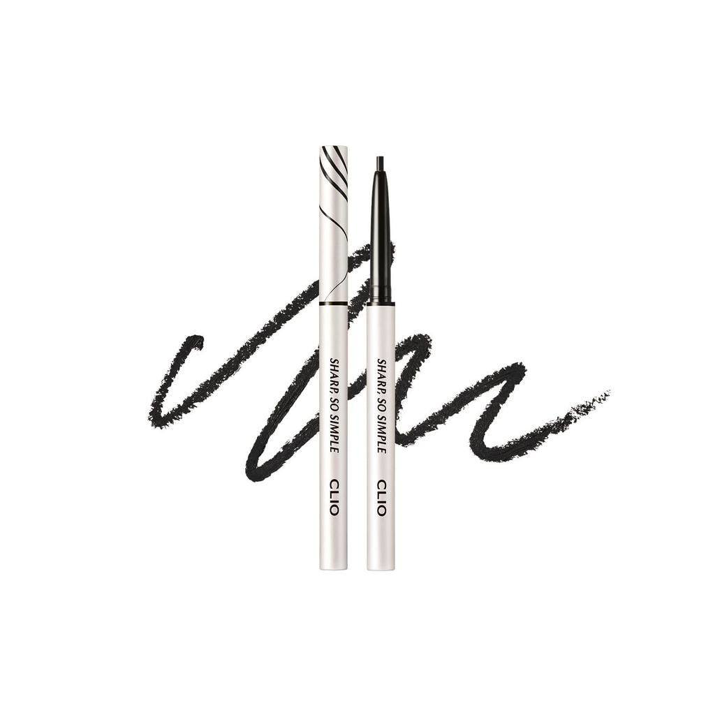 Clio Sharp, So Simple Waterproof Pencil Liner, 01 Black, 0.14g (0.004oz)