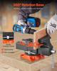 5" Bench Vise Multipurpose Heavy Duty Ductile Iron Swivel Locking Base