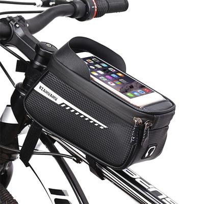 New Cycling Mobile Phone Bag, Mountain Road Bicycle Front Beam Bag, Car Head Bag, Mobile Phone Waterproof Saddle Bag
