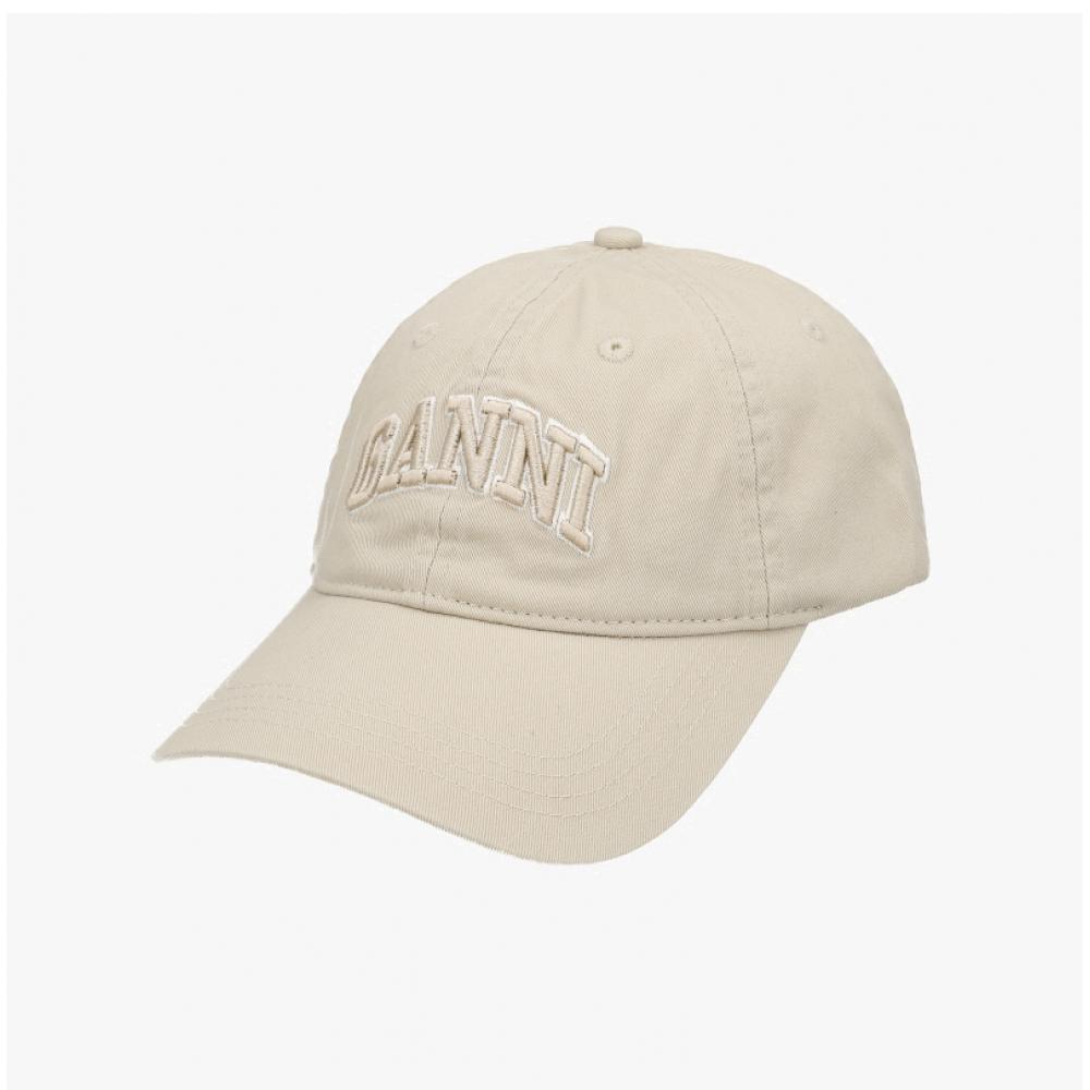 Ganni Logo Embroidered Cap A6901 135