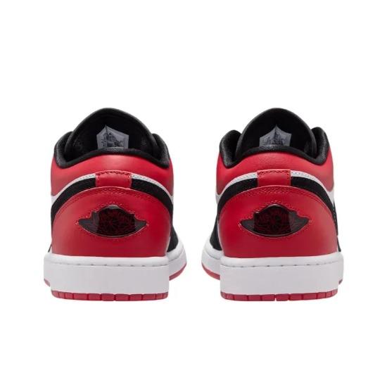 Jordan Air Jordan 1 Low"White Black Gym Red" IB8971-106 Unisex