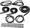 Door Window Trim Molding Seal Garnish Whisker Set For For Suzuki Samurai SJ410.