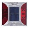 Solar Road Stud Light Cast Aluminium Alloy for Driveway Step Sidewalk Stair Outdoor IP68 Waterproof Road Marker Red Light