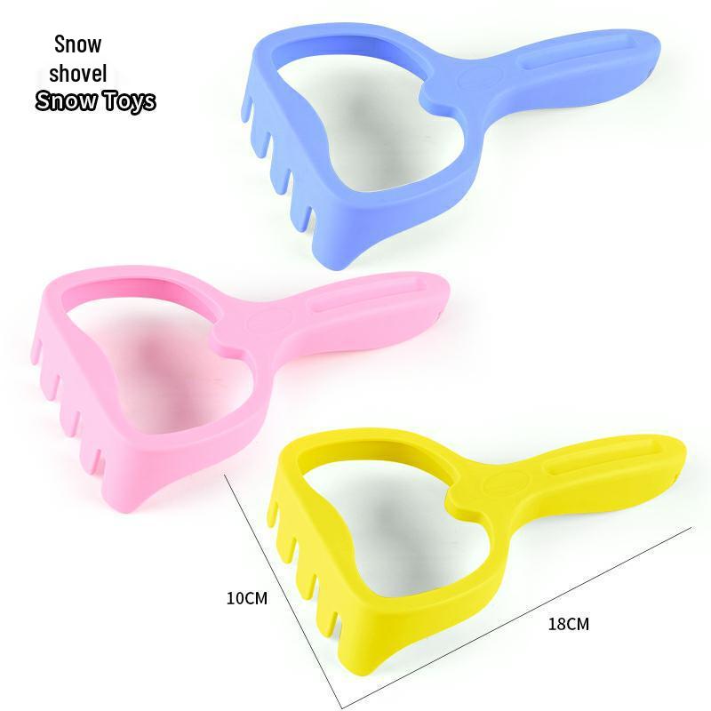 Детский зимний инструмент для лепки снежков Утка и Сердце