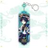 Portachiavi Anime Linnea Flins Durin Mualani Furina Arlecchino Accessori Portachiavi Genshin Impact Ciondolo Carino per Borsa Portachiavi Regalo