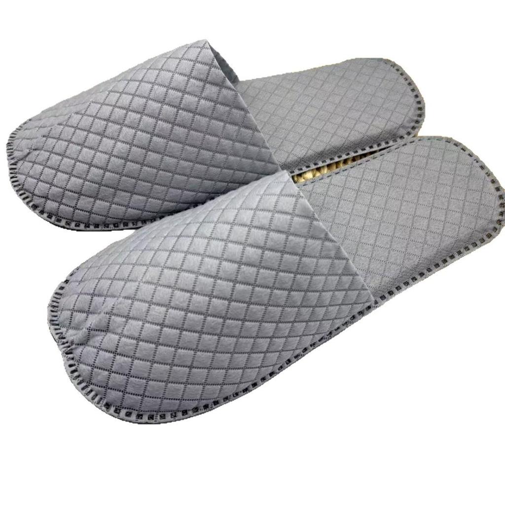 Verdickte Vlies-Einwegpantoffeln für Hotel, B&B, Zuhause, Gäste und Reisen - Waschbar