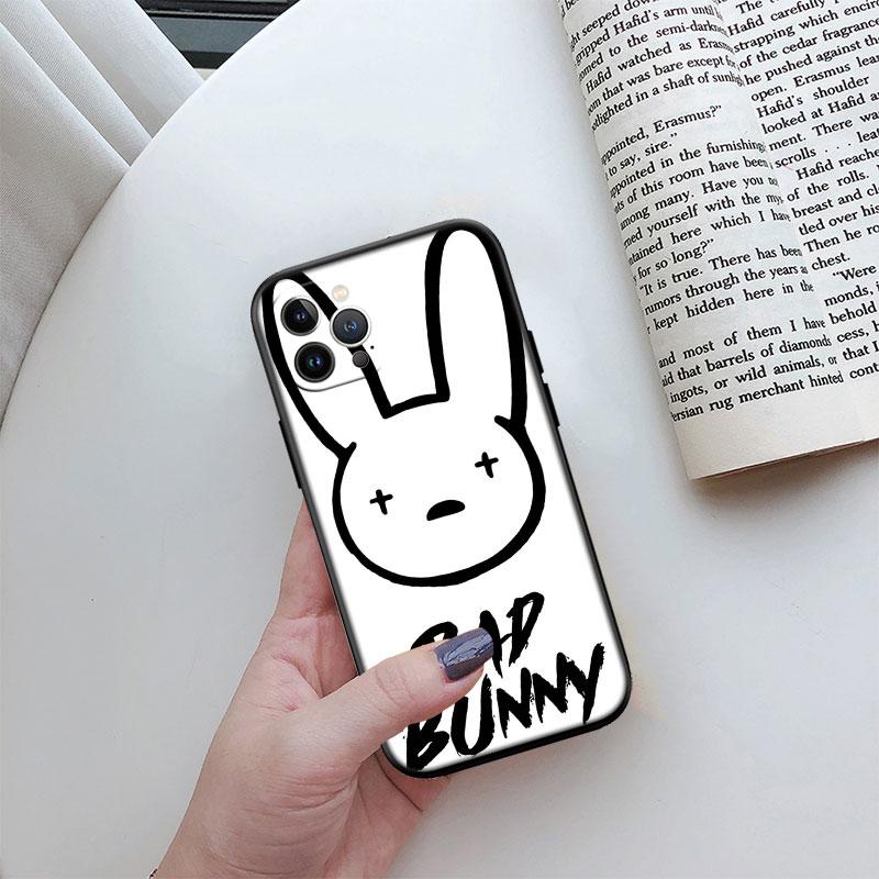 Bad Bunny New High-End Cover Phone Case for iPhone 16 15 14 13 Pro Max Plus Mini