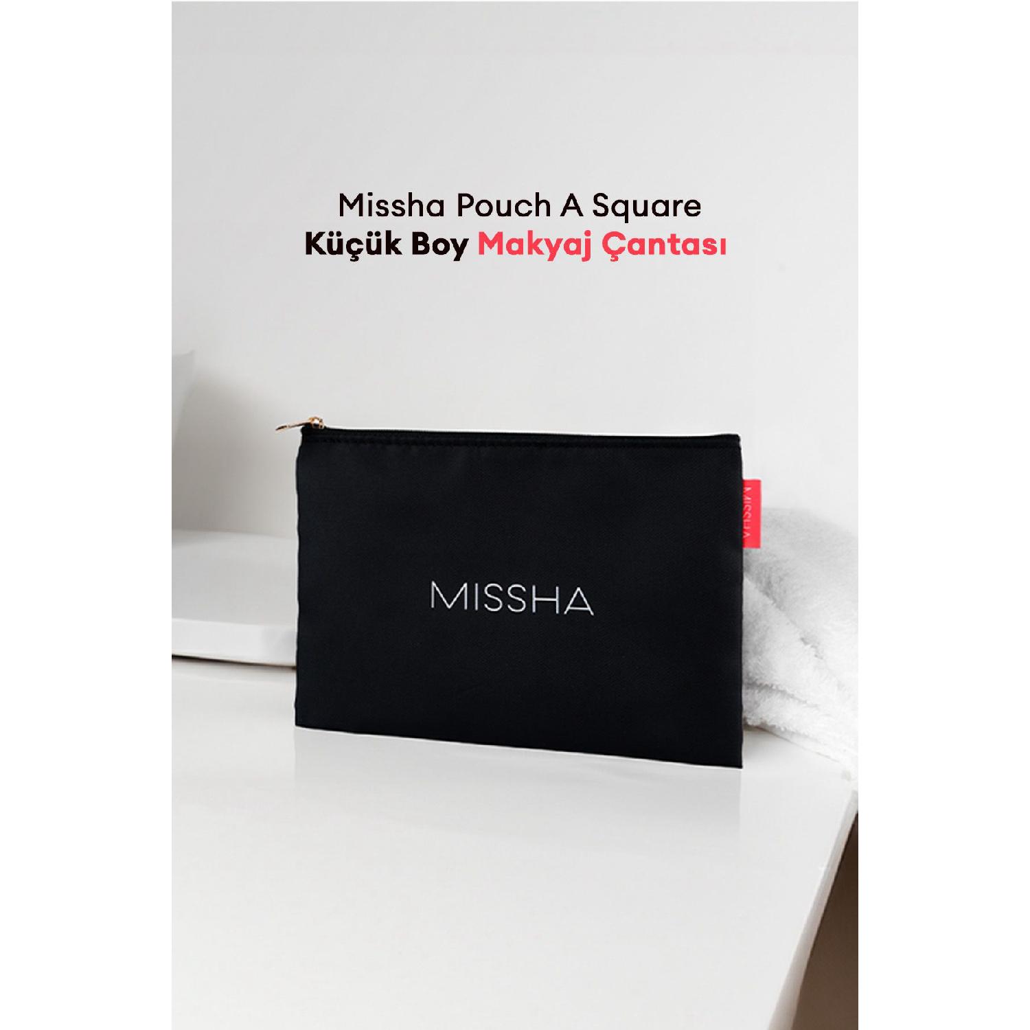 

Small Makeup Bag Pouch A Square чёрный