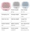 Reusable Filter Nail Dust Collector Strong Suction Cordless Portable Dust Suction  Nail Salon