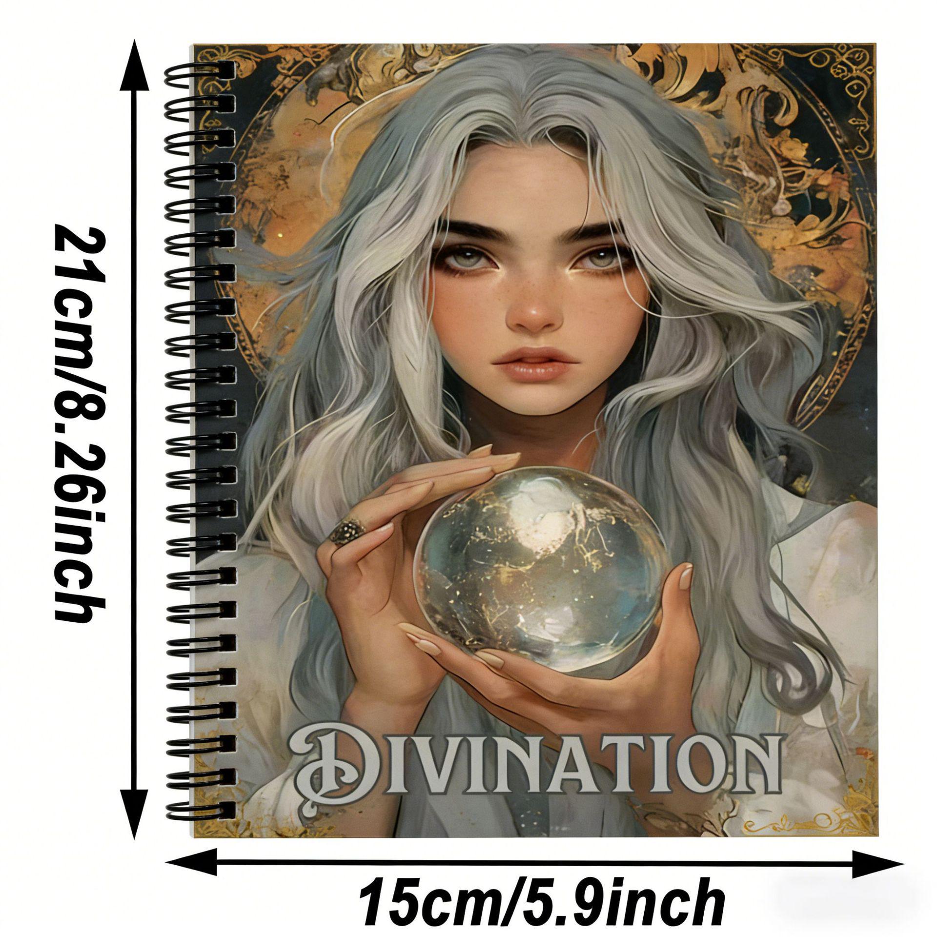 Exclusive A5 Spiral Notebook for Witches: Creative Divination & Planning