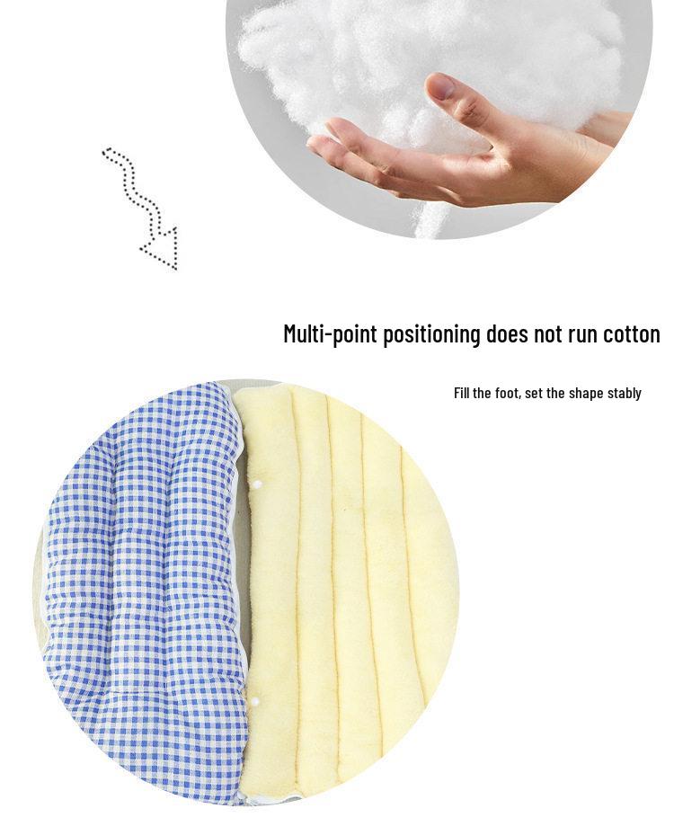 Arctic Velvet Enclosed Pet Bed: Warm Winter Nest for Cats & Dogs