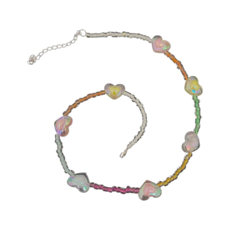 

Lovely Flower Collarbone Chain Nature Inspire Greenhouse Designs Portable Sturdy Jewelry Gifts for Women Girls