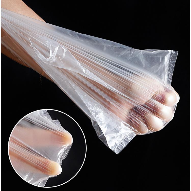 Plastiktüte zum Einkaufen, transparente Tasche zum Mitnehmen, praktische Smiley-Einweg-Supermarkt-Weste, Einkaufstasche