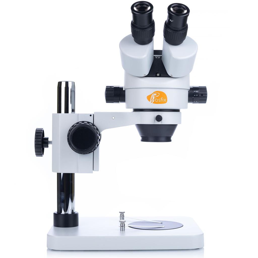 Rosfix Mikroskop Stereoskopowy Trinokularowy Mercury Pro MSMP-T-PS1 – Zakres Zoomu 7x-45x | Oświetlacz 56xLED | Soczewka 0,5x