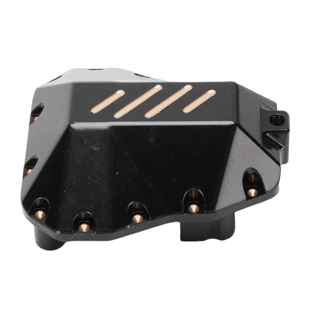 Brass Diff Cover Fit for MK07 RC Crawler Black Gold Front Rear Axle Diff Cover Counterweight