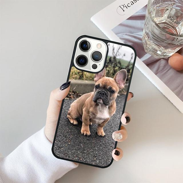 Cute French Bulldog yoga Coque Shell For iPhone 17 Air 15 16 14 13 12 Pro Max 11 Pro Max Plus Phone Case Cover