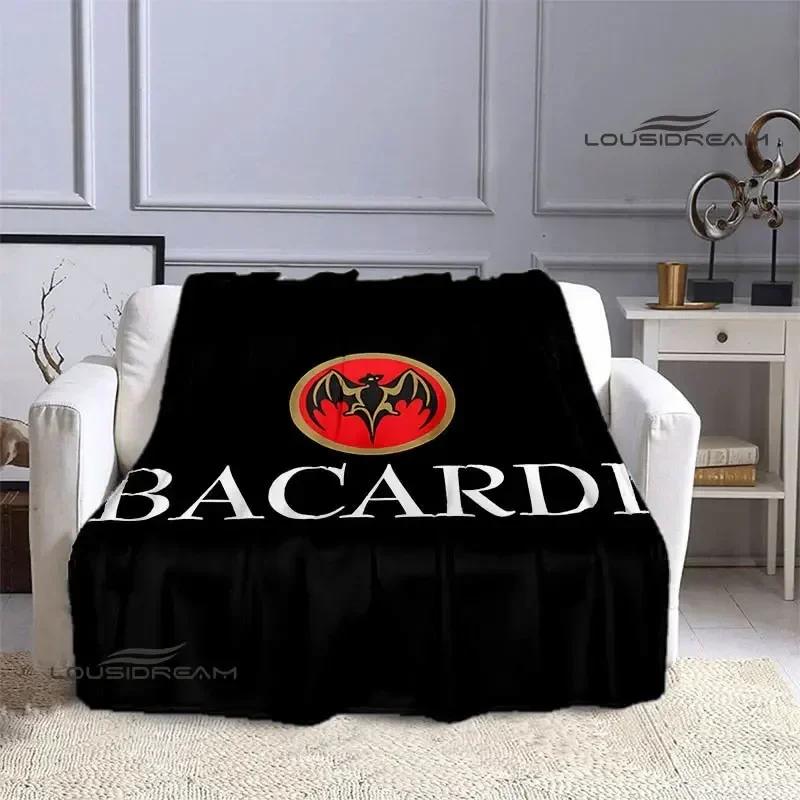 Bacardi Wein Logo Druck Decke Kinder Warm Schön Flanell Weich und Bequem Zuhause Reise Decke Geburtstagsgeschenk