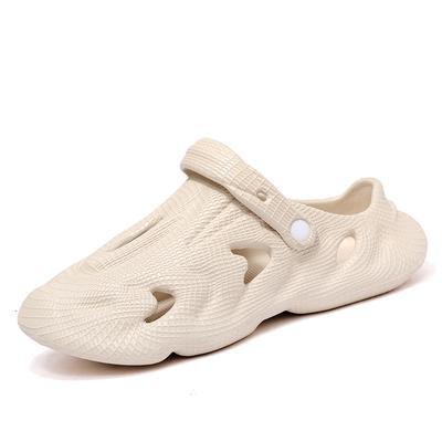 Sommer Herren Clogs Sandalen Leicht Atmungsaktiv Rutschfest Strand Hausschuhe Herren Outdoor Hausschuhe Clogs Rutschfeste Strand Hausschuhe