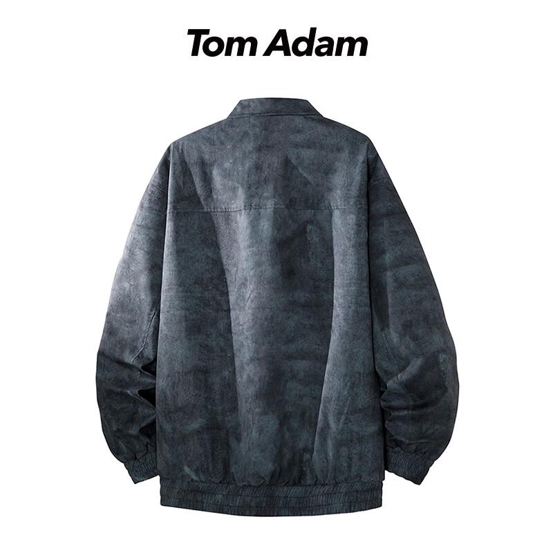 TOM ADAM 2025 Autumn Loose Fit Tie-Dye Workwear Jacket